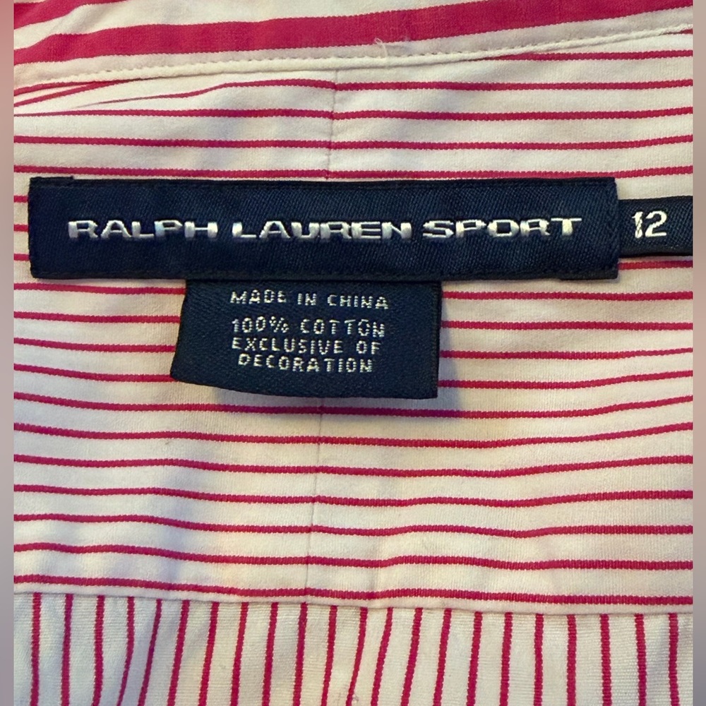Pink Striped Button-Up Shirt - Picture 4 of 4